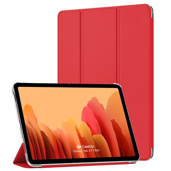 Samsung Galaxy Tab A7 T500 Kılıf CaseUp Smart Protection Kırmızı 1
